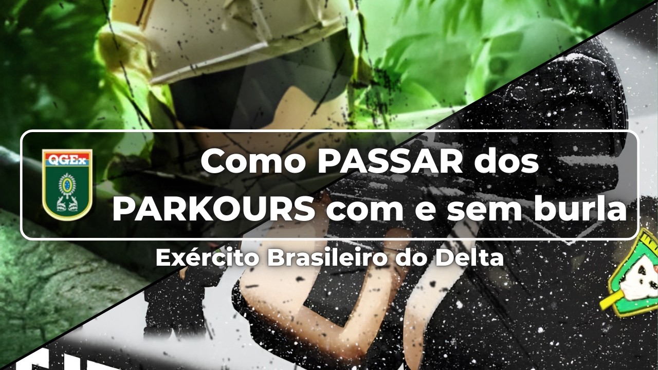 Como passar RÁPIDO de todos os PARKOURS no EB do DELTA - Roblox