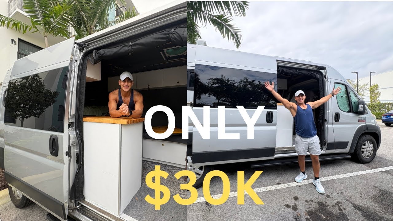 I Bought This Fully Built Van for $30,000 (2021 Ram Promaster Tour)