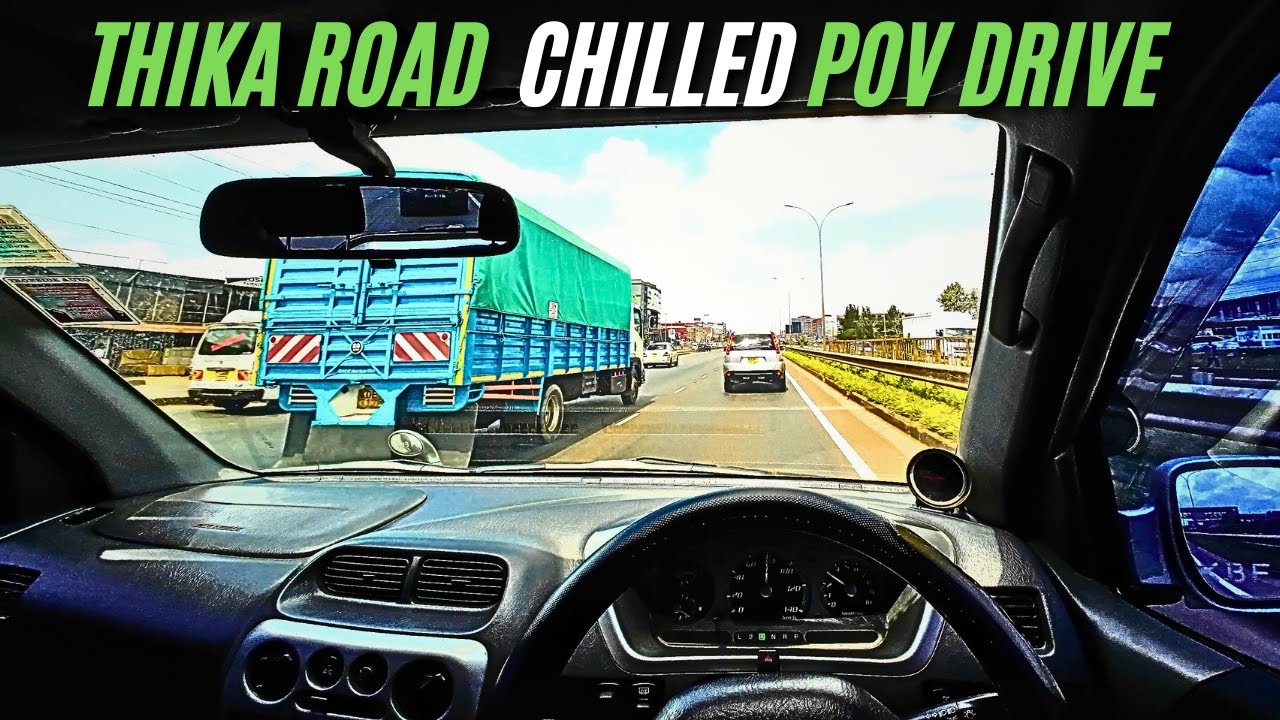 Cold Morning POV Drive on Thika Road 🇰🇪 | DJI Action 3 | Daihatsu Terios Kid Turbo