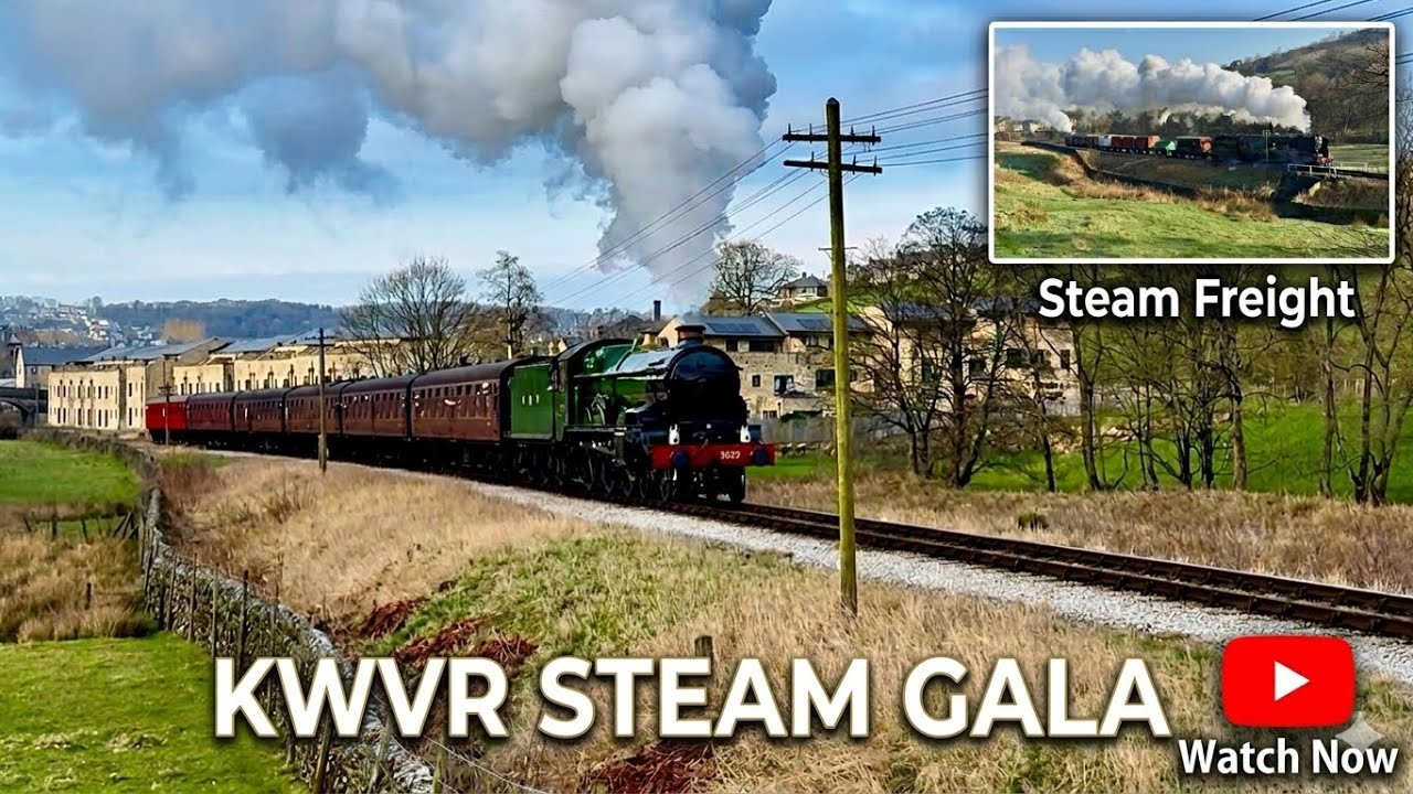 The KWVR Steam Gala: GWR Nunney Castle Steals the show! 