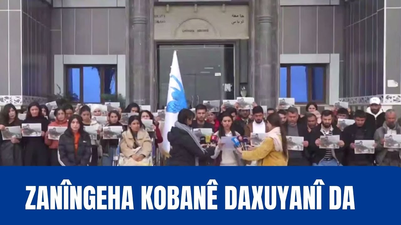 Xwendekarên zanîngeha Kobanê li dijî êrişa hov ya Xerab Işkê daxuyaniyek da çapemeniye