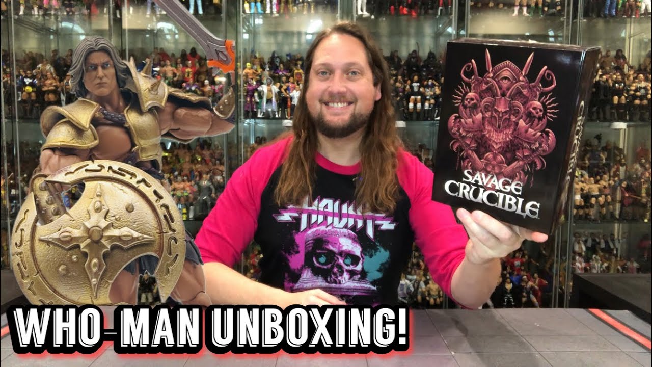 Распаковка и обзор Who-Man Savage Crucible!