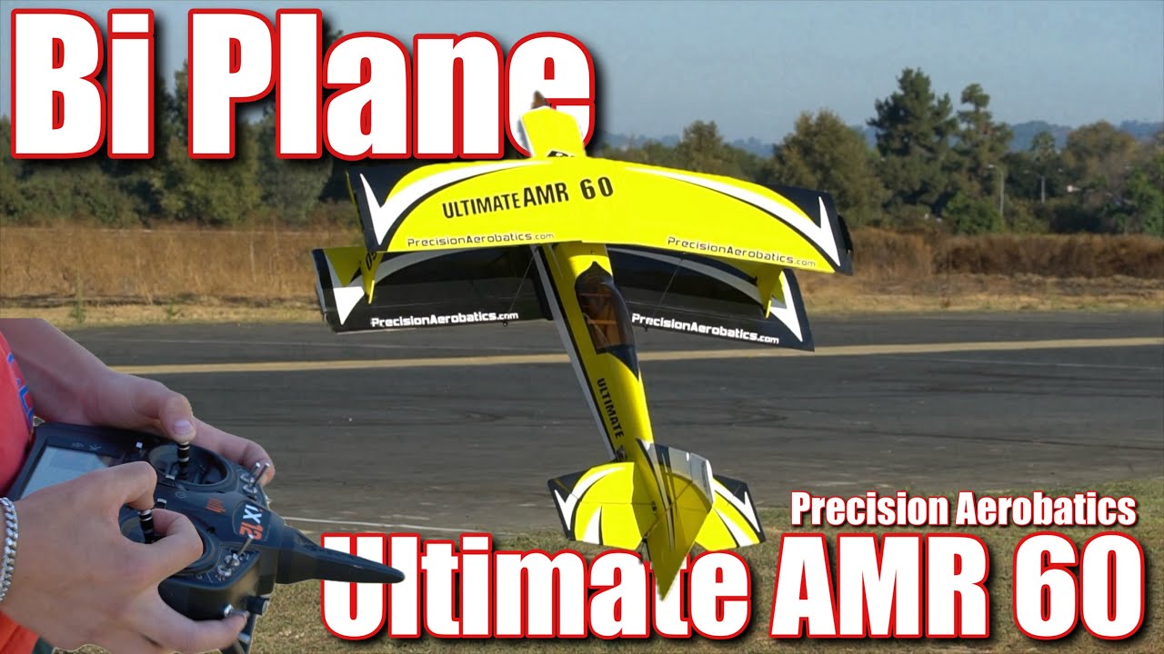 Ultimate AMR 60 Bi Plane 3D Full Flight