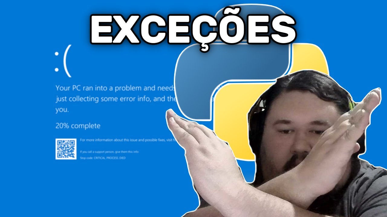 ERROS em PYTHON | Trate corretamente de EXCEPTIONS | Aula Grátis de Programação