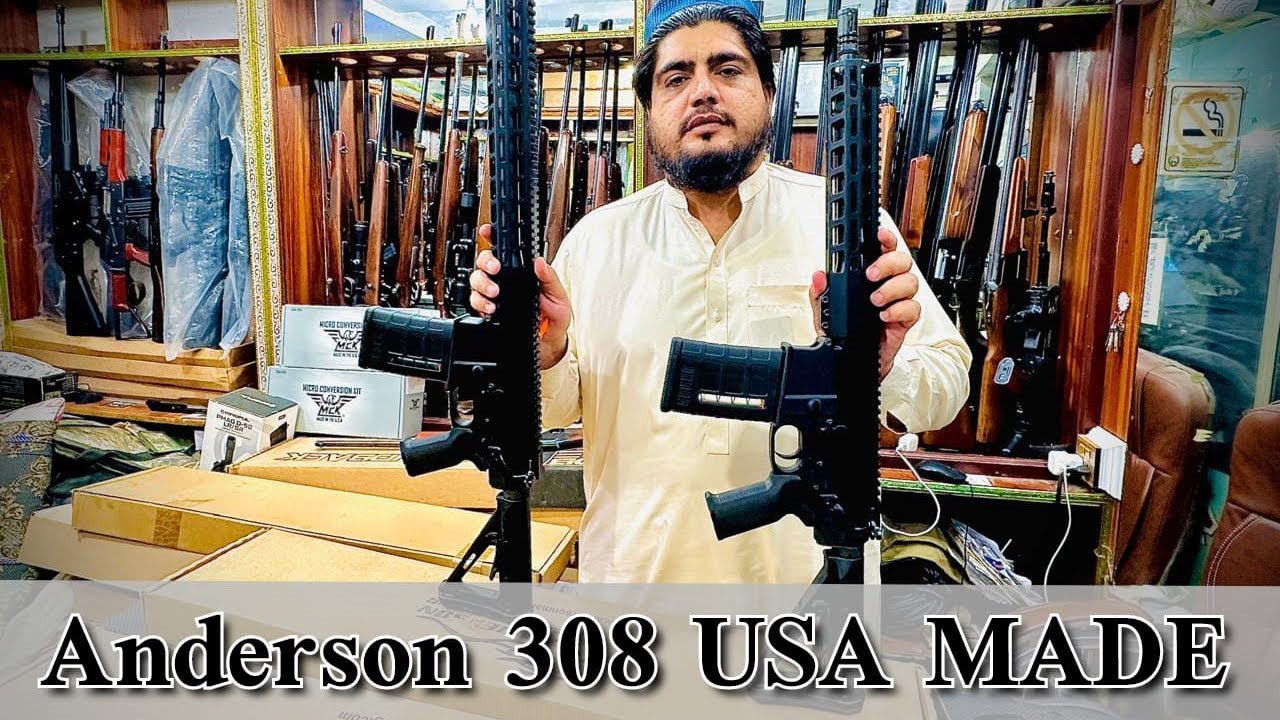 Anderson 308 USA MADE RIFLE || G3 || 4x4 Arms || Peshawar