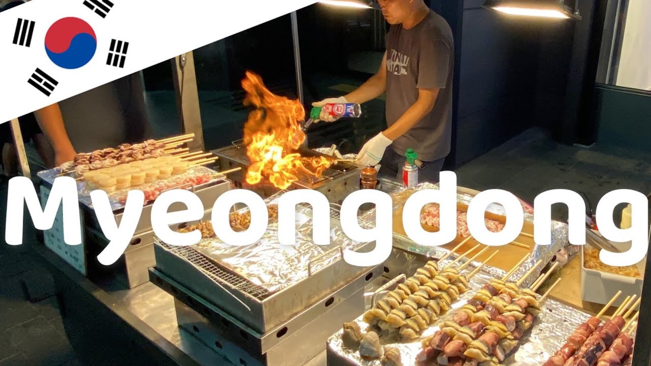 Llegada a S&eacute;ul: Mercado de Myeongdong -📍Viaje a COREA DEL SUR 🗺️#1