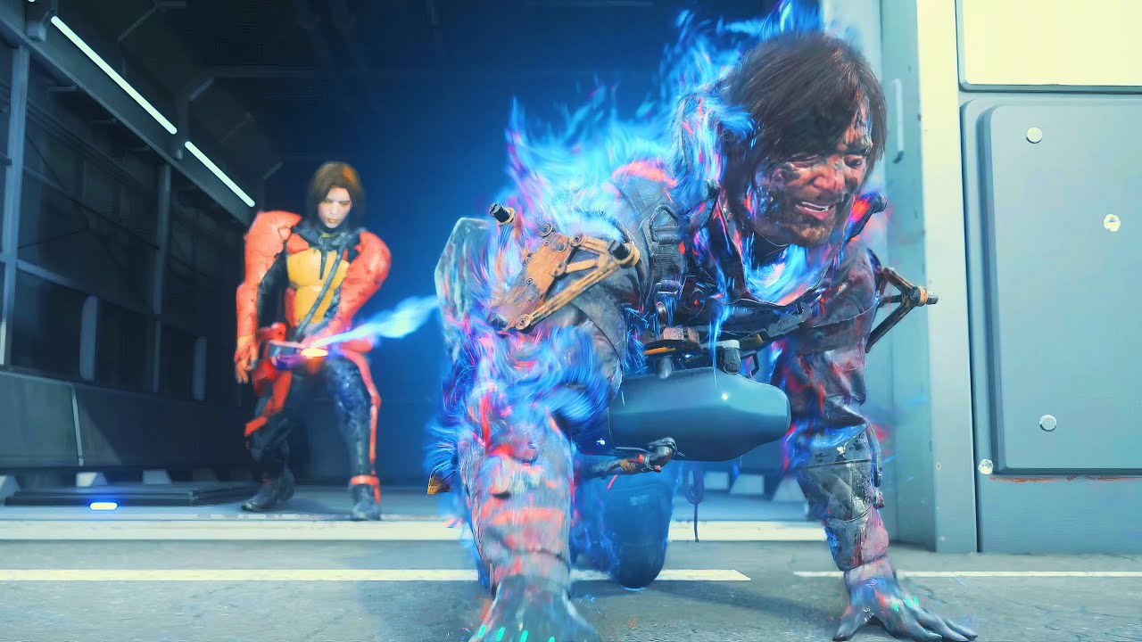 Higgs burns Sam looping his death and resurrection - Death Stranding 2