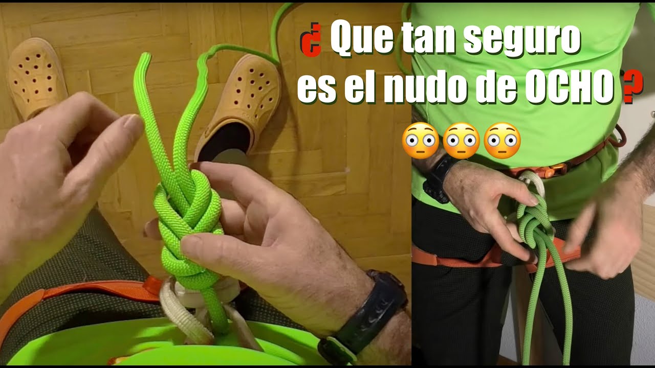 Nudo de Ocho, es realmente seguro? 😳