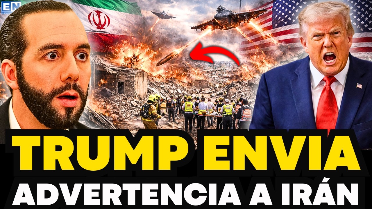 TRUMP FURIOSO ENVIA ADVERTENCIA A IRÁN SIN PIEDAD
