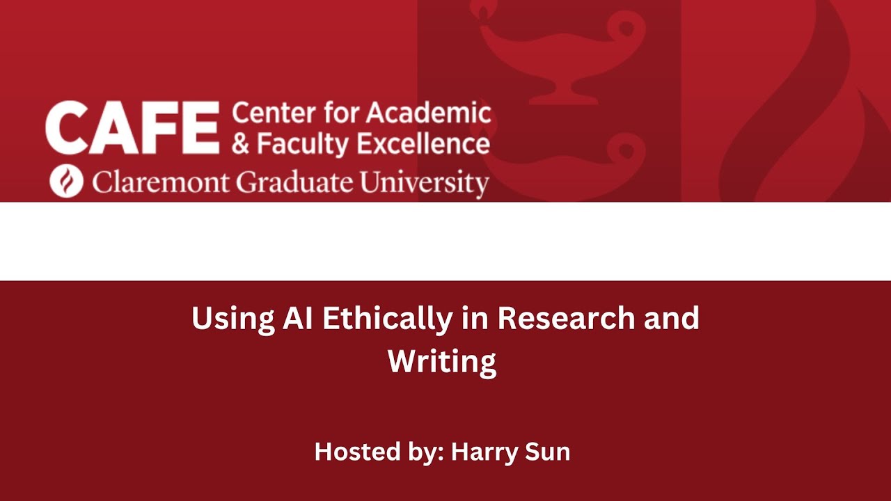 Using AI Ethically in Research and Writing