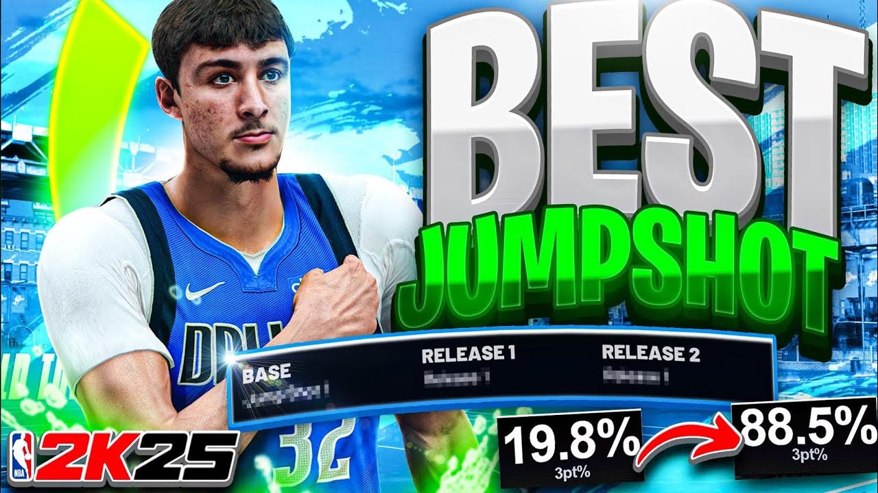 FIRST EVER NO RNG JUMPSHOT BROKE NBA2K25! HOW TO GREEN EVERY SHOT