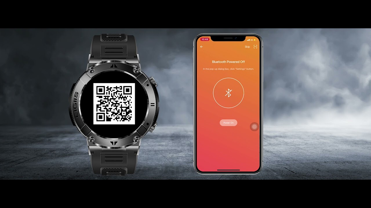 INEYES KE2 DWTKE2 Smart Watch Bluetooth Connection Tutorial