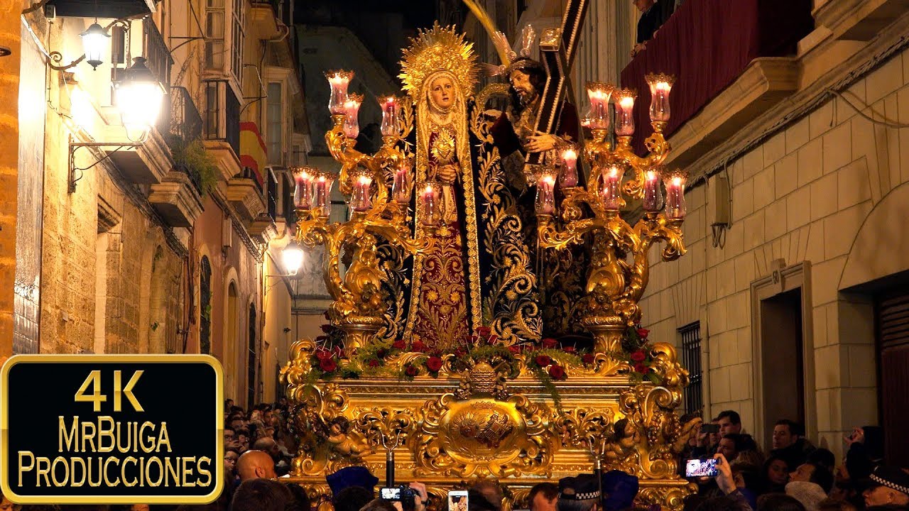 Afligidos Recogida 2018 Cádiz.BCT Rosario |La Amargura| 4K