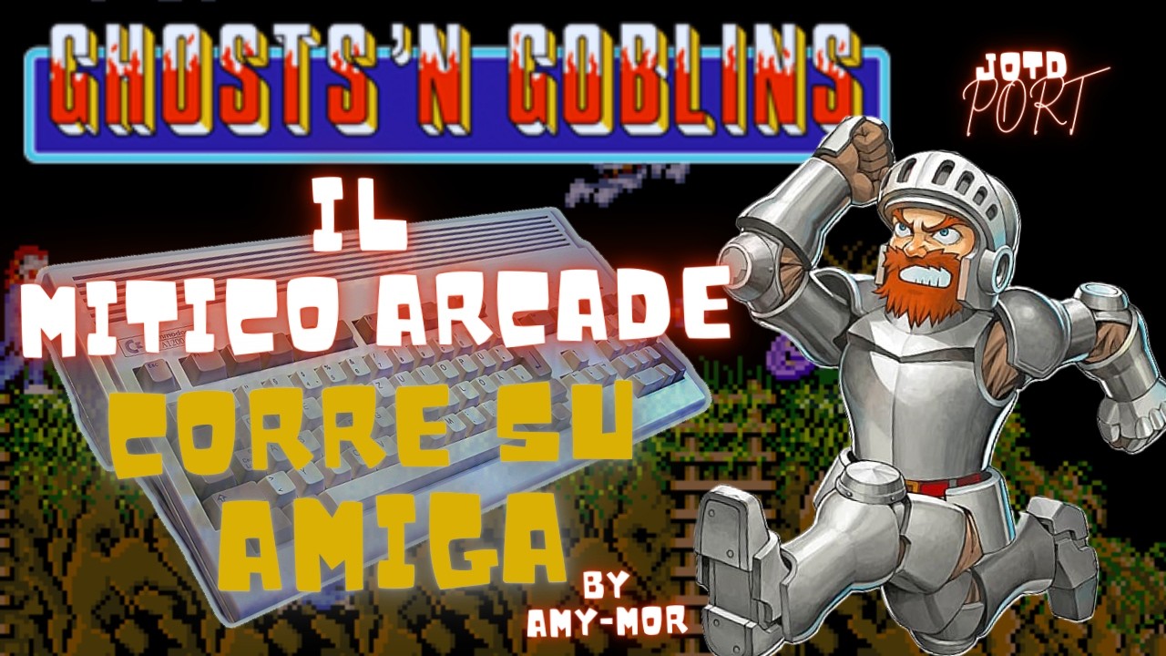 Ghost'n Goblins ARCADE porting AMIGA AGA