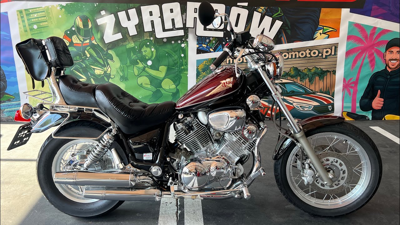 Motocykl bez ściemy- Yamaha XV 750 Virago 3 tys przebiegu!