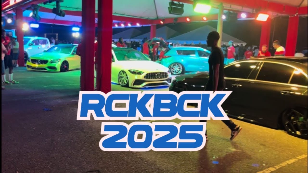 RCKBCK Car Show 2025 Brian Lara stadium 