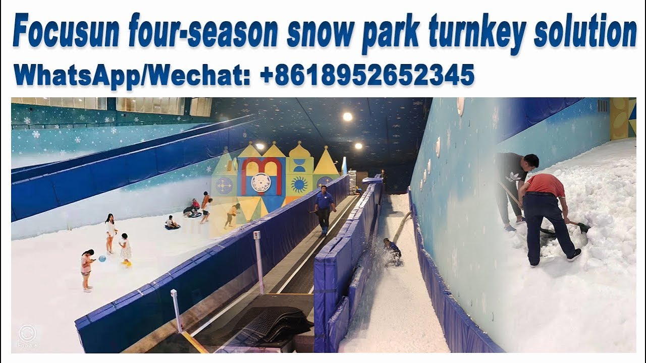 High-temperature snow park construction turnkey solution