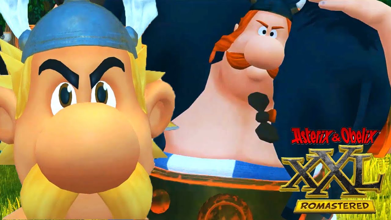 Asterix & Obelix XXL Romastered Все заставки (PS4, XB1)