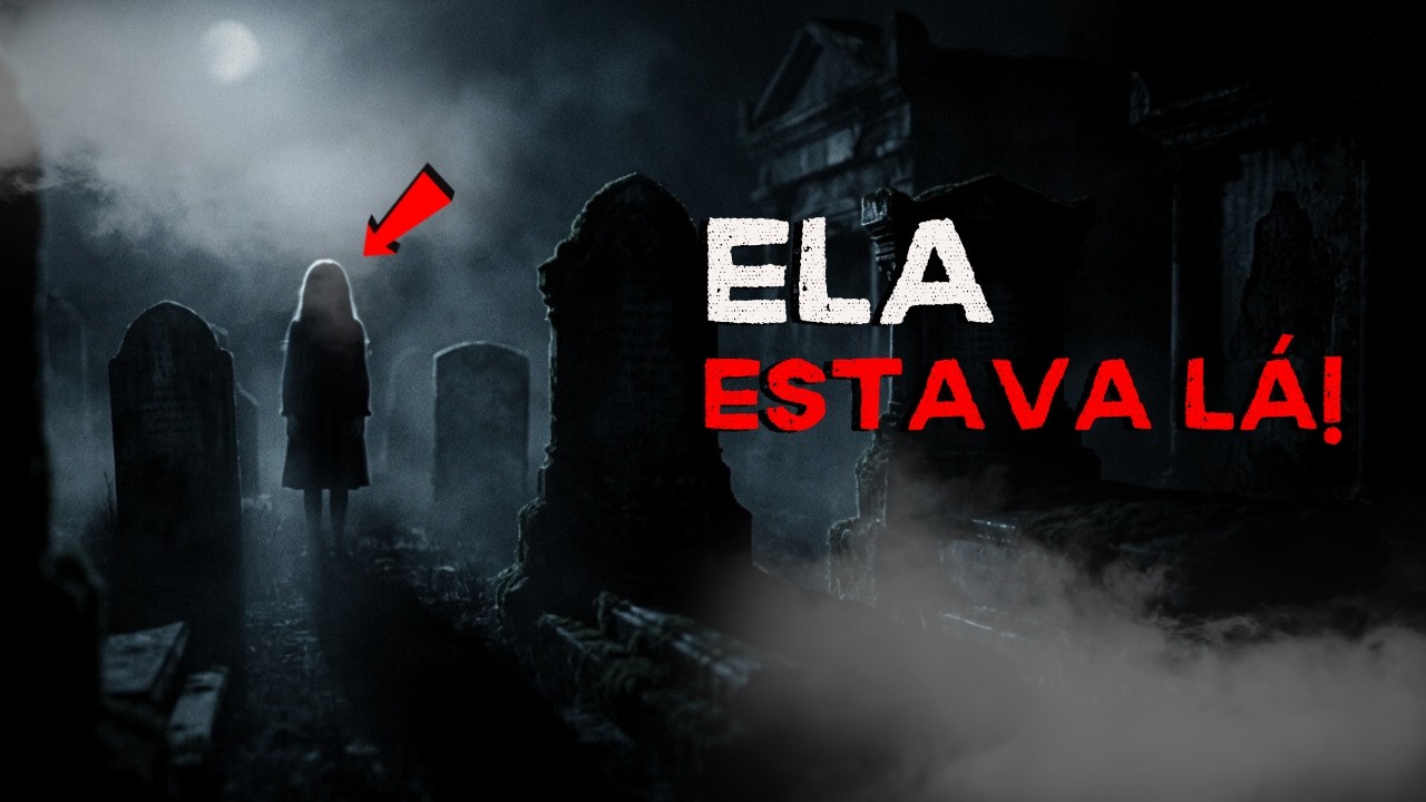 ELA apareceu no CEMITÉRIO… e eu SENTI ALGO ME PERSEGUIR