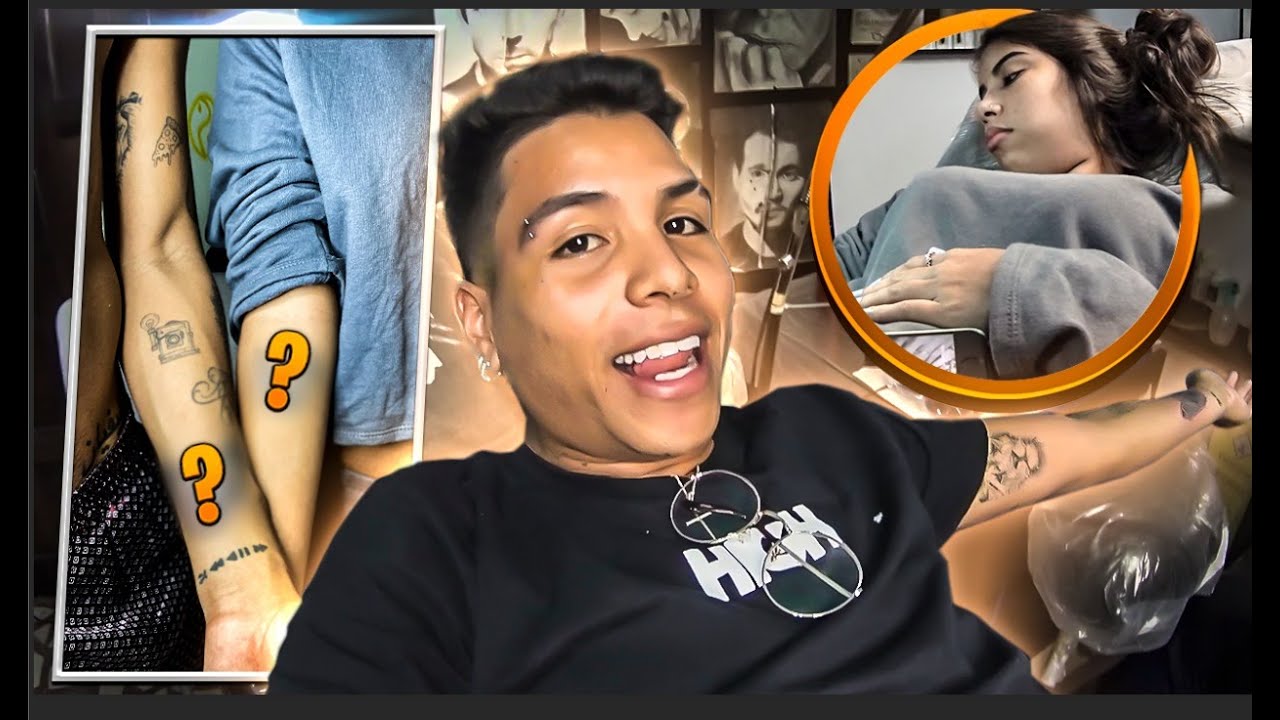 FIZEMOS UMA TATUAGEM DE CASAL !