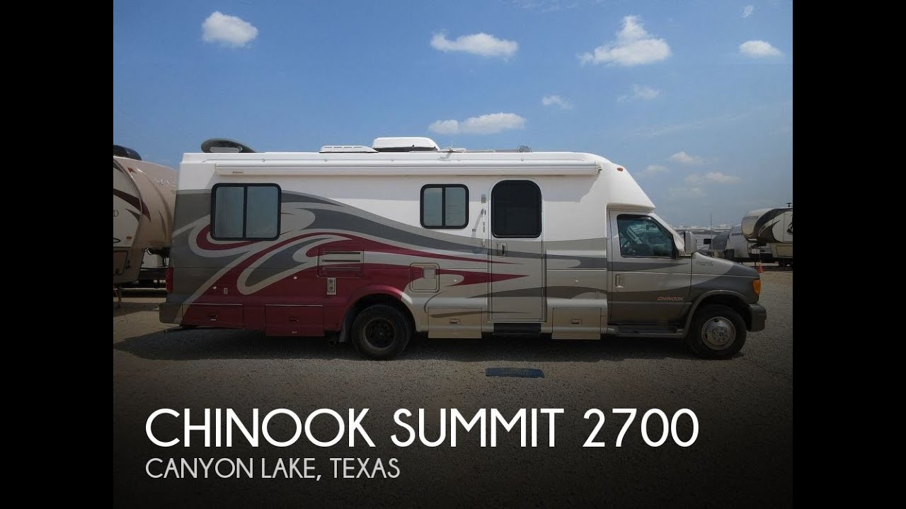 [SOLD] Used 2004 Chinook Summit 2700 in Canyon Lake, Texas