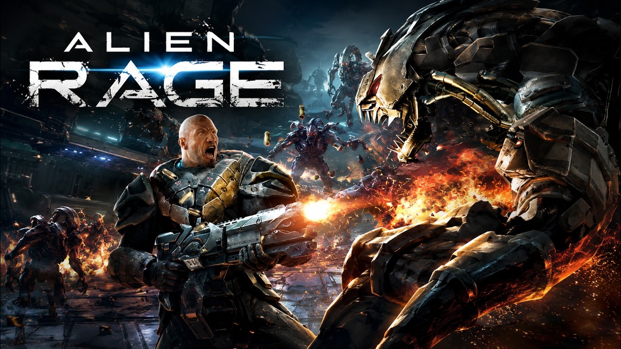 Alien Rage (2013) - Full Gameplay Walkthrough [1080p FULL HD] - No Commentary