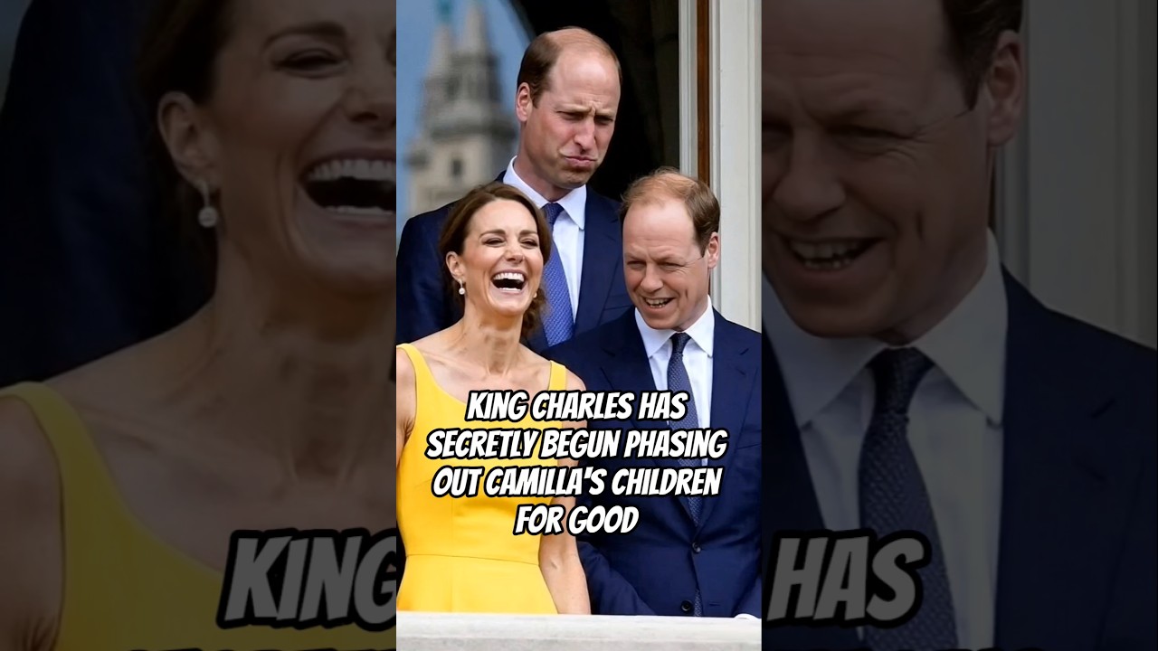 Король Карл тайно начал окончательно отказываться от детей Камиллы #charles #camilla #tom #anne