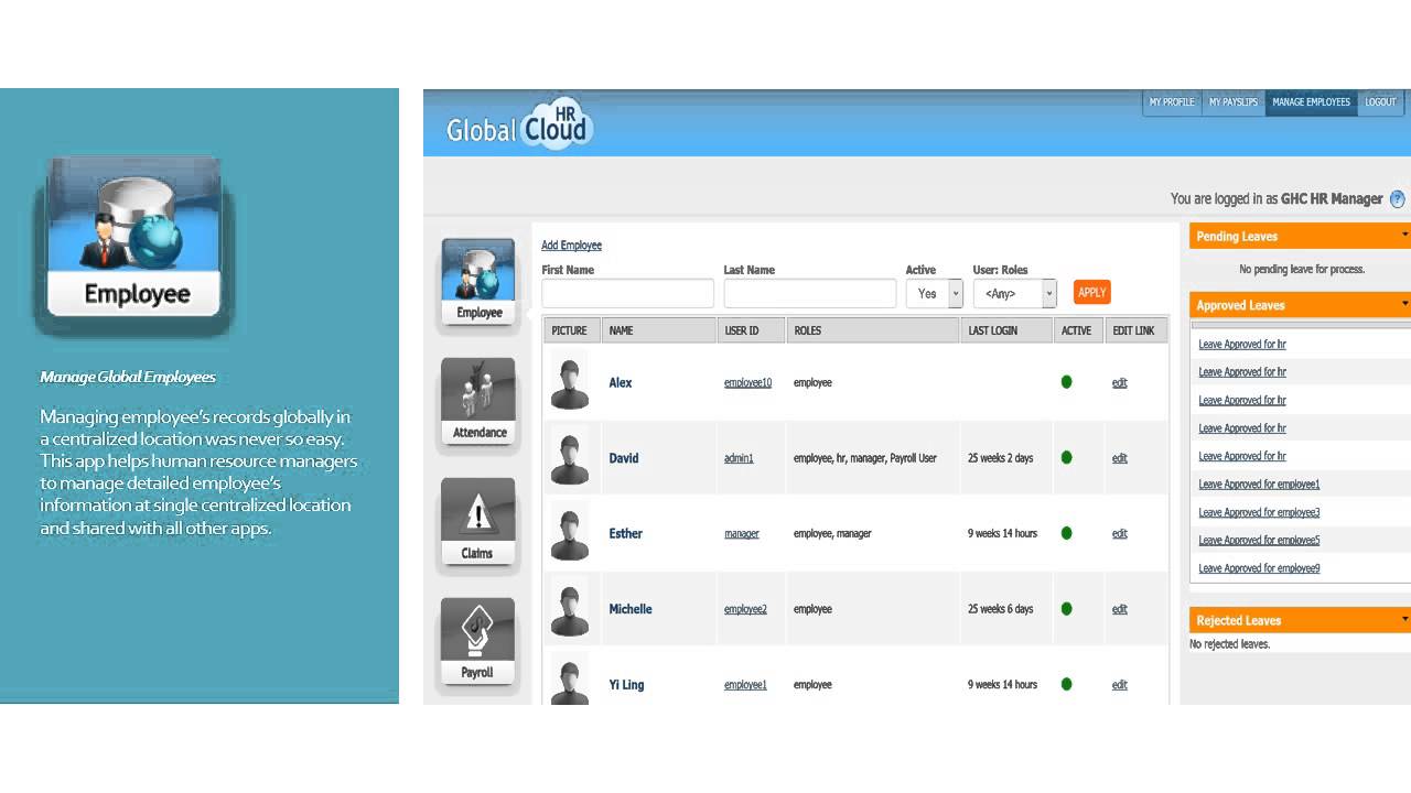 Introduction to Cloud HR - Payroll, Leaves, Attendance, Claims