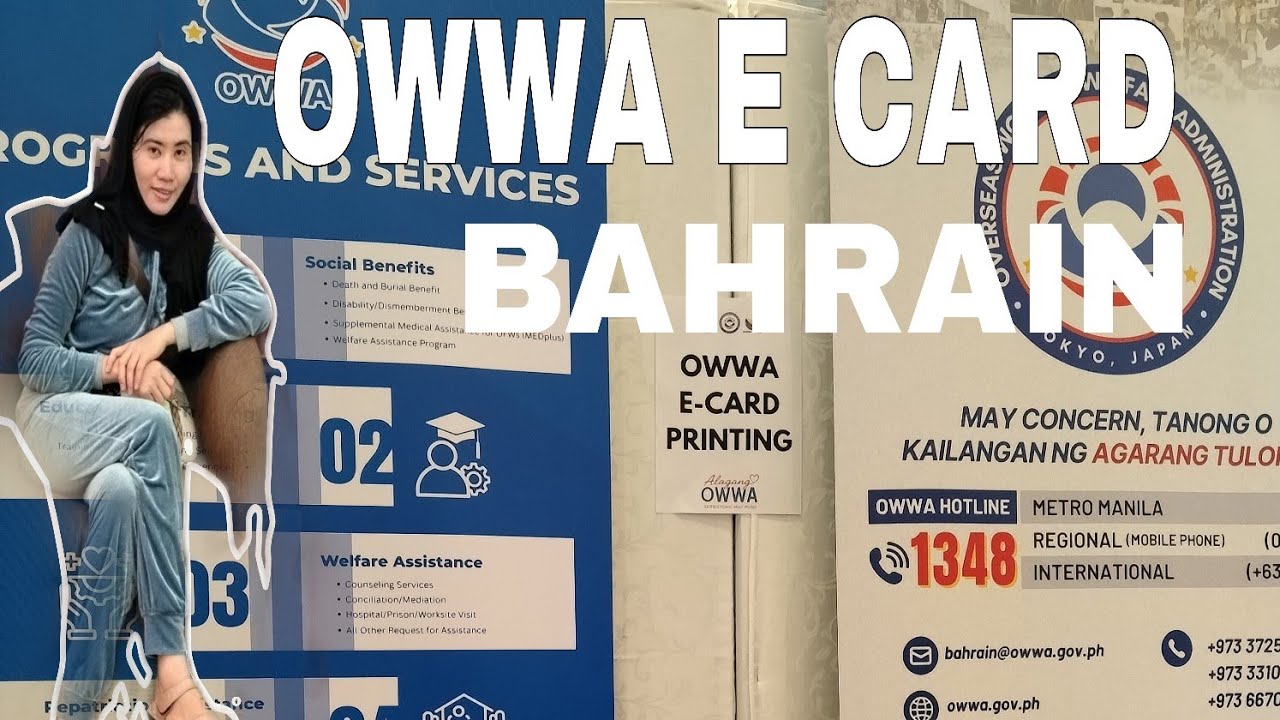 I got my Ofw e card for the first time 