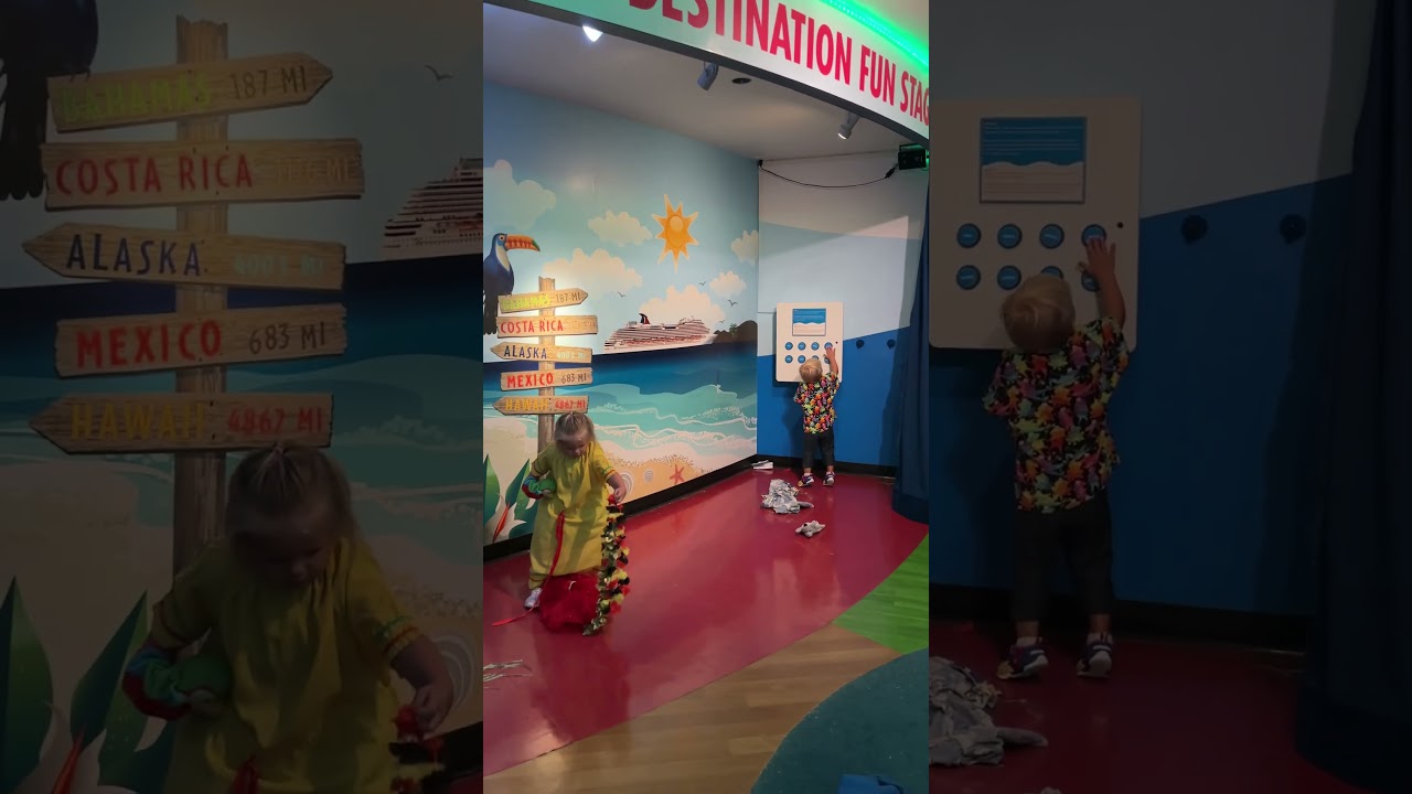Children laughing and learning at museum. Happy Video! #kids #beachplay #cutekids #beachbaby