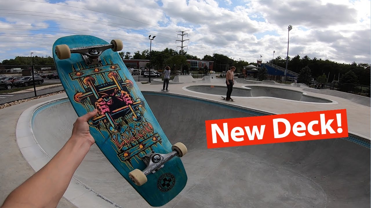 New Black Label Lucero Deck! (Skating/Review)