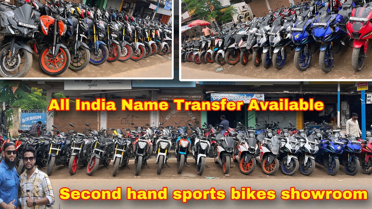 All India Transfer Second hand sport bikes in West Bengal |used bike R15,MT15,KTM,Duke,Pulser RS,NS