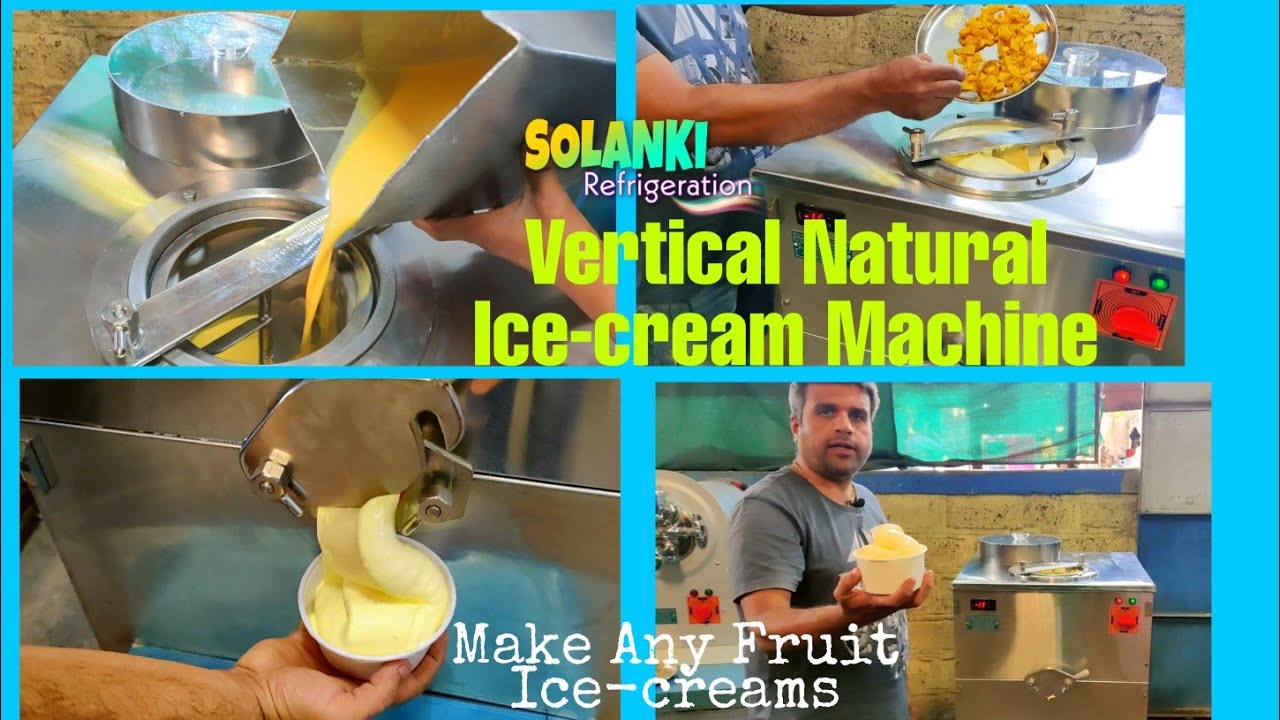 Fresh Fruit Natural Icecream machine 5ltr to 100ltr capacity ☎️9890970909/9890969611