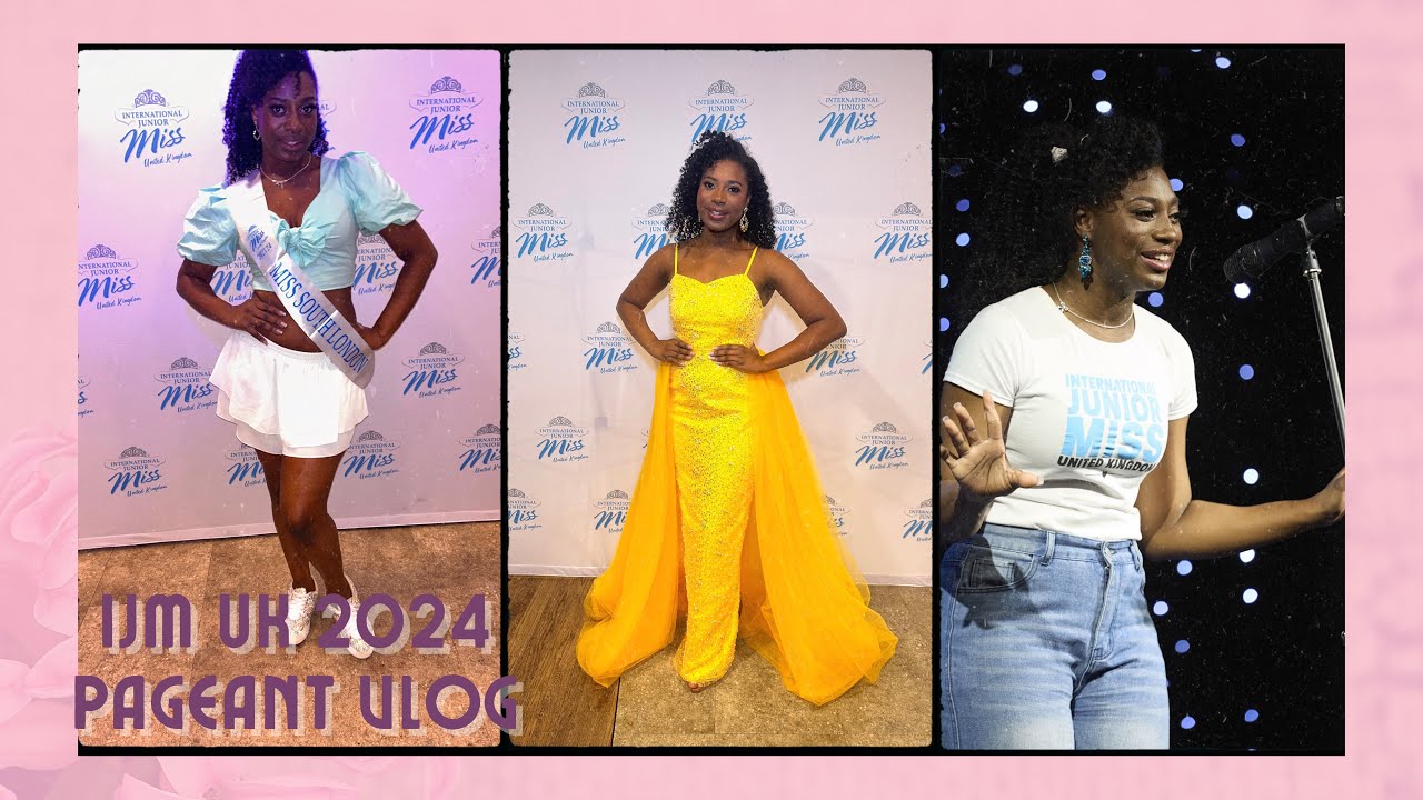 My Second Miss Pageant | International Junior Miss United Kingdom 2024 Nationals Vlog