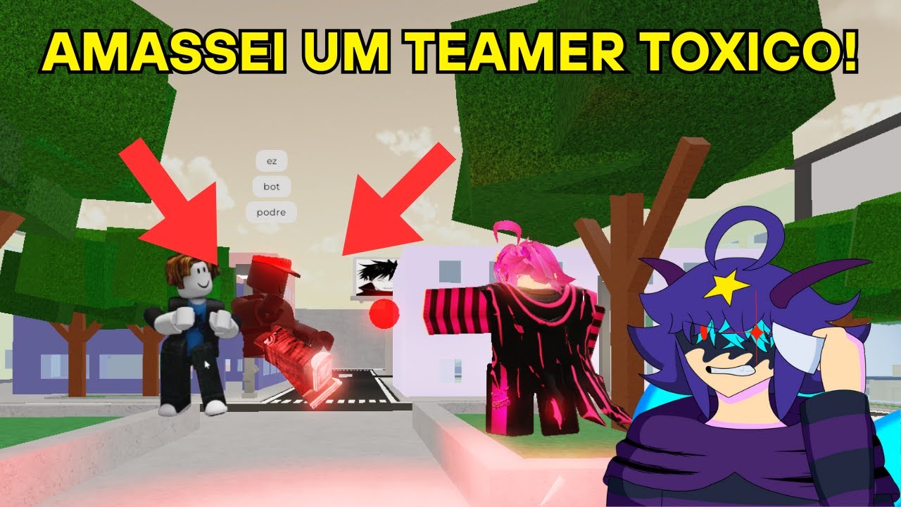 AMASSEI um TOXICO que PEDIU AJUDA PARA GANHAR no JUJUTSU SHENANIGANS
