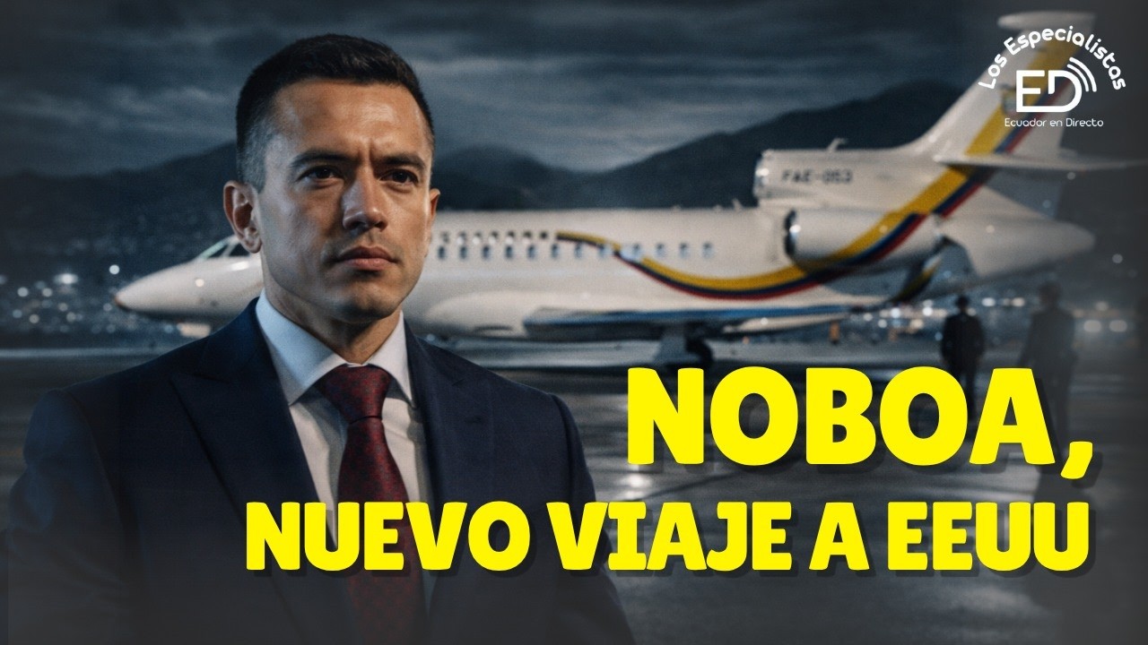 🔴 EN VIVO 🔴 Noboa, Nuevo viaje a EEUU | 01/04/2026