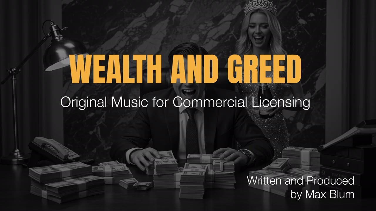 Wealth and Greed - Original Music for Commercial Use - Hard Rock - Metal