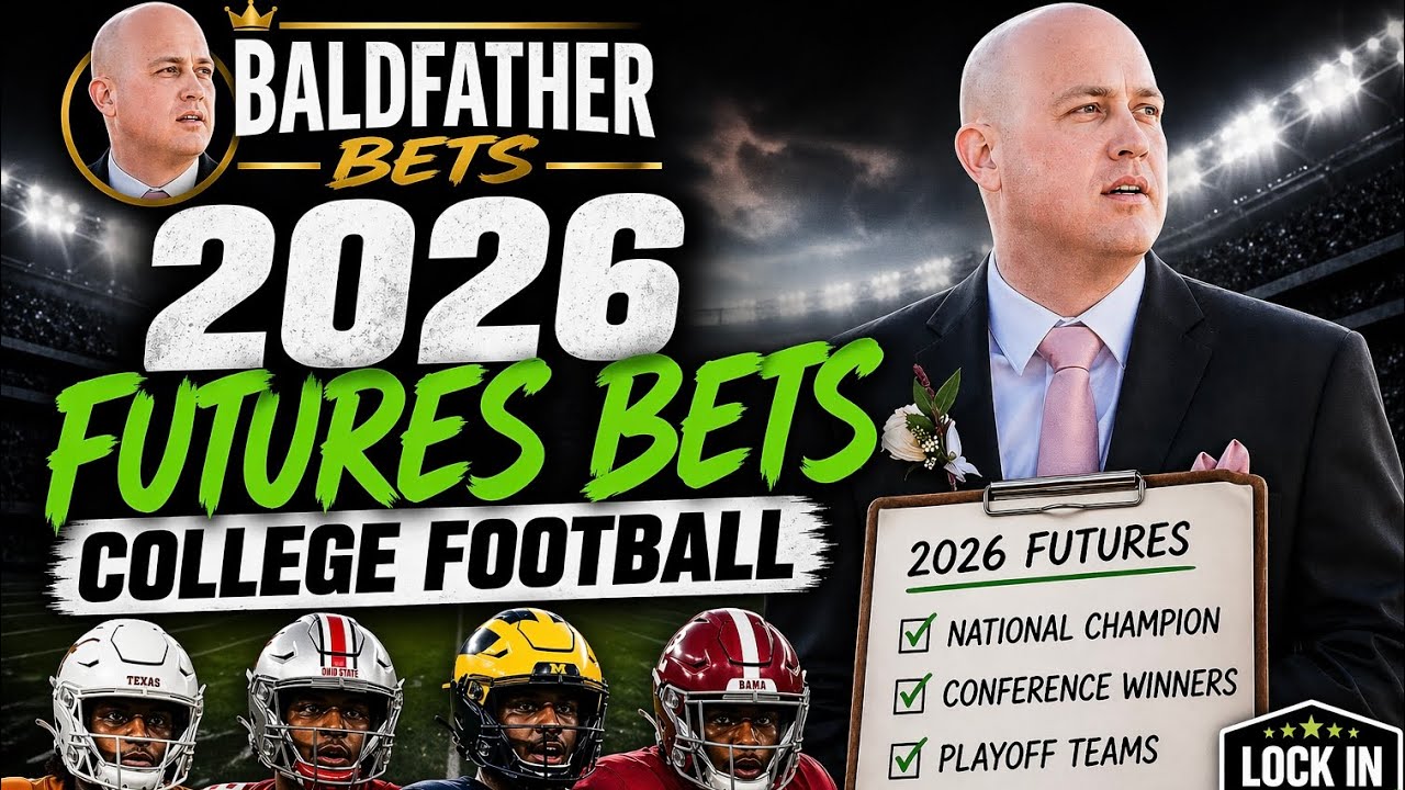 2026 College Football Futures Bets 🔒 Best Picks | National Champion & Playoff Predictions
