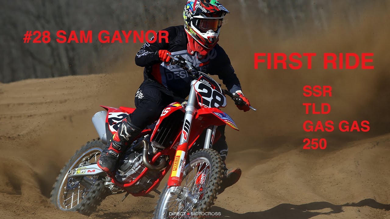 First Ride | Sam Gaynor SSR TLD GasGas 250 at Gopher Dunes