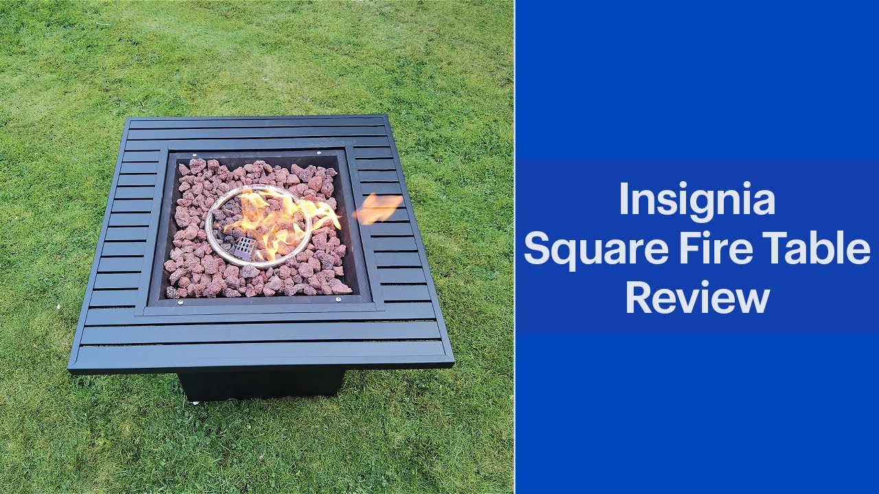 Insignia 28-inch Square Fire Table Review