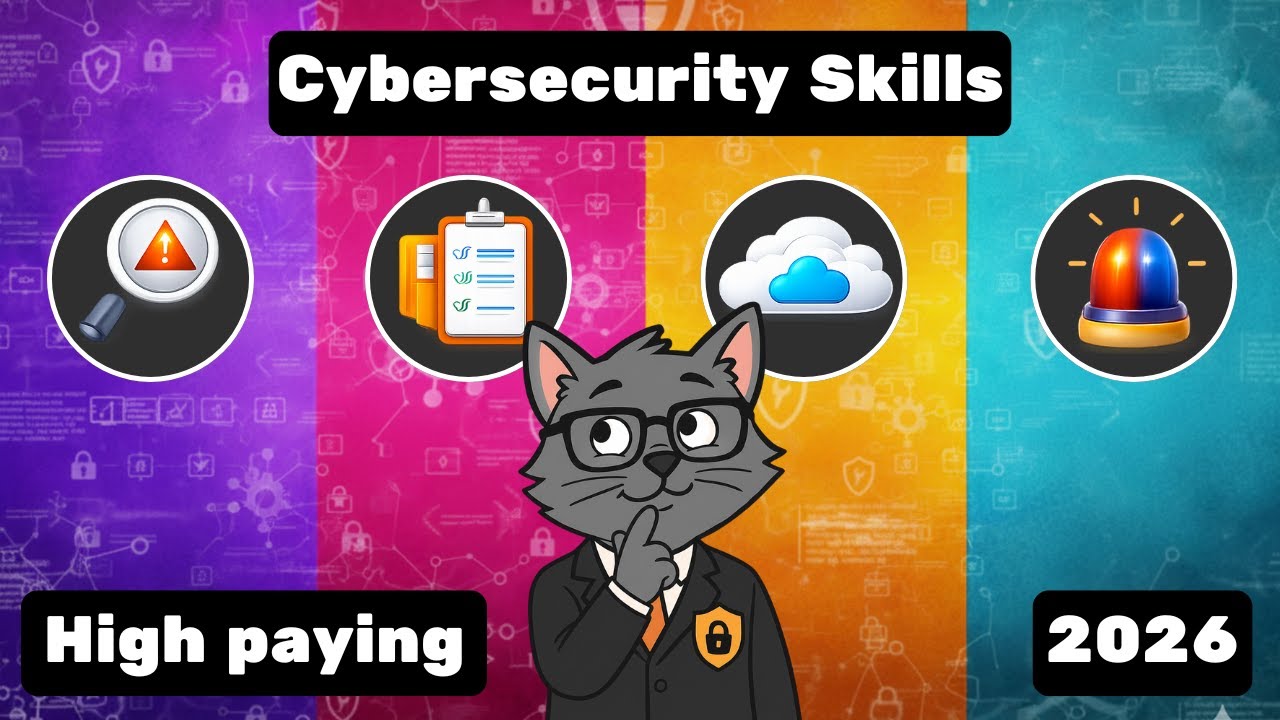 Освойте эти навыки кибербезопасности в 2026 году.