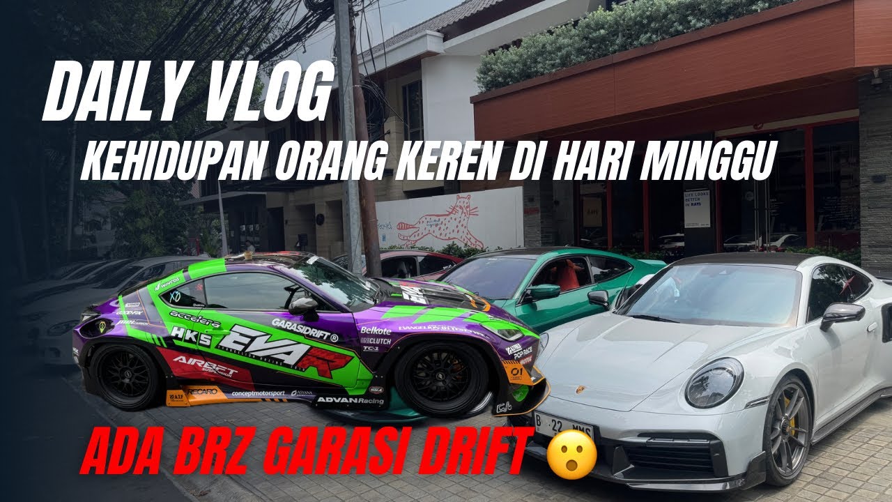 DAILY VLOG | KEHIDUPAN BRONDONG FM DI HARI MINGGU. ADA BRZ GARASI DRIFT❗️