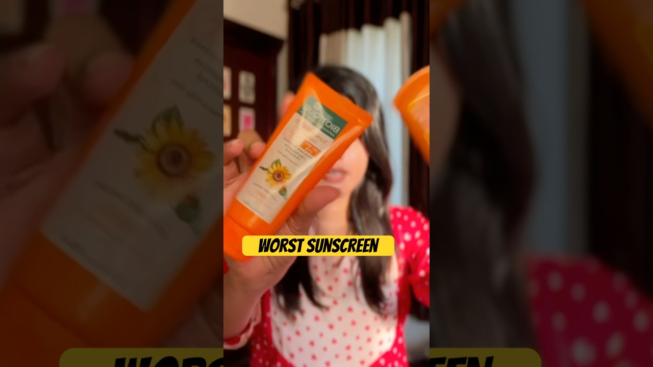 Do not use this sunscreen | Worst sunscreen i have ever used # sunscreen