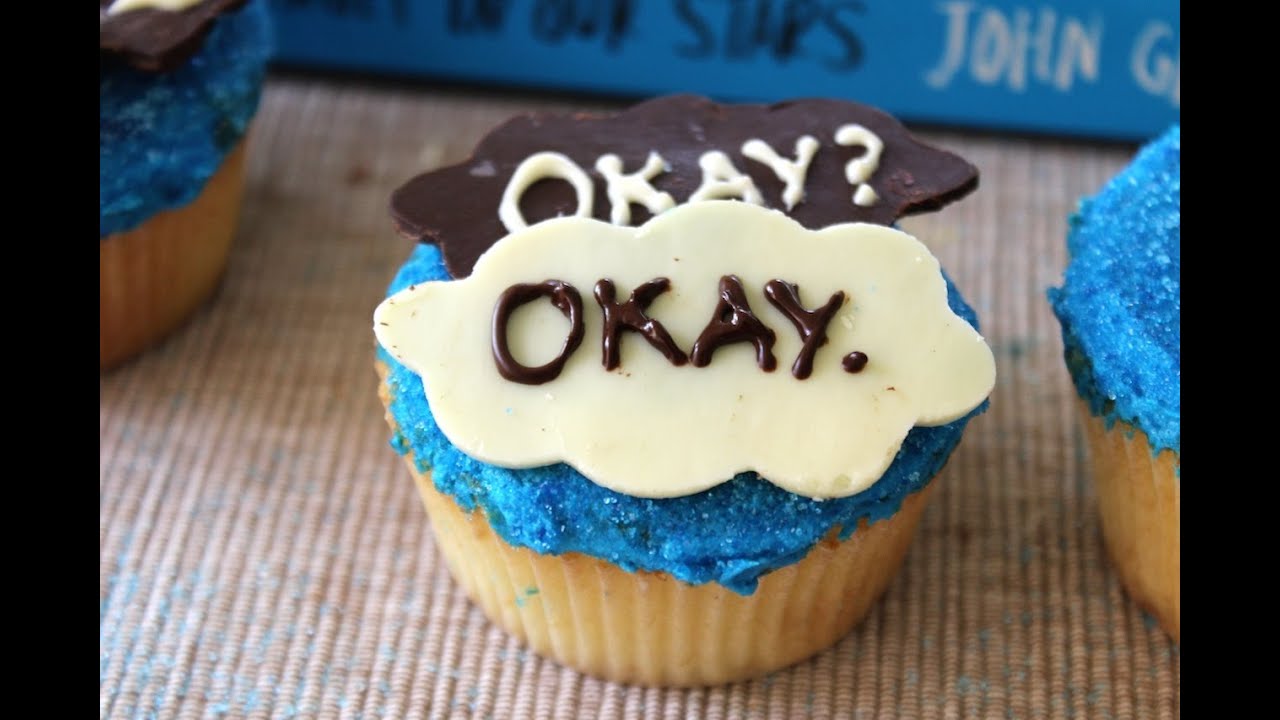 HOW TO MAKE 'THE FAULT IN OUR STARS' CUPCAKES