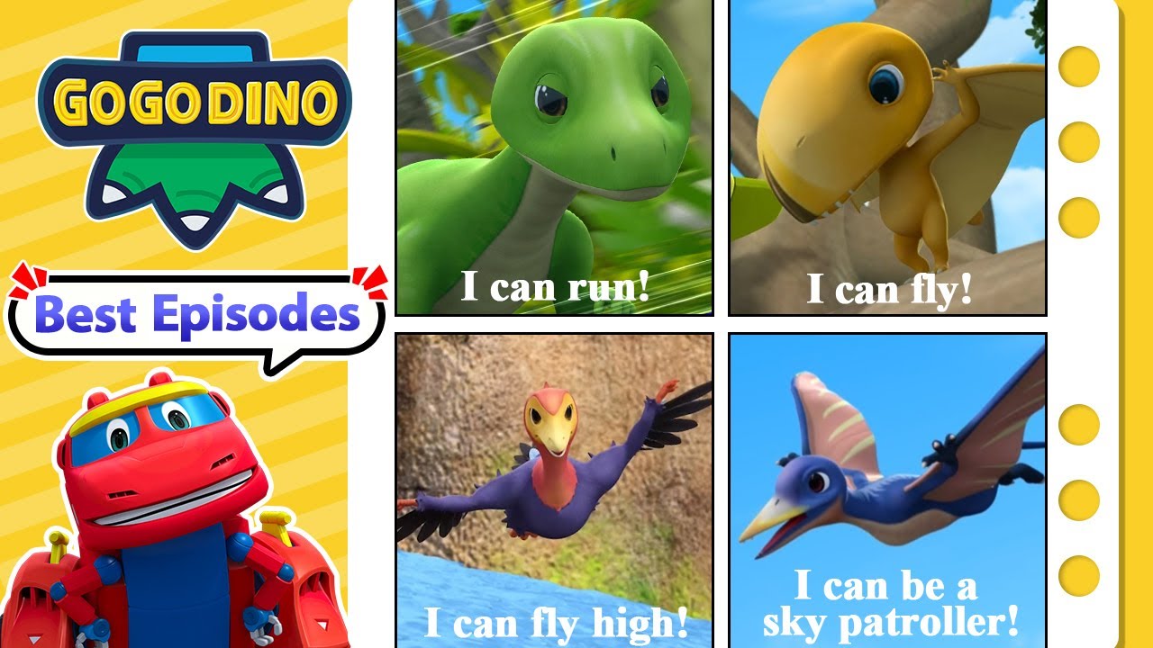 Best Dinosaurs' Dreams | GOGODINO Best Episodes | Dinosaurs | Jurassic | Toys | Cartoon |Kids |Robot