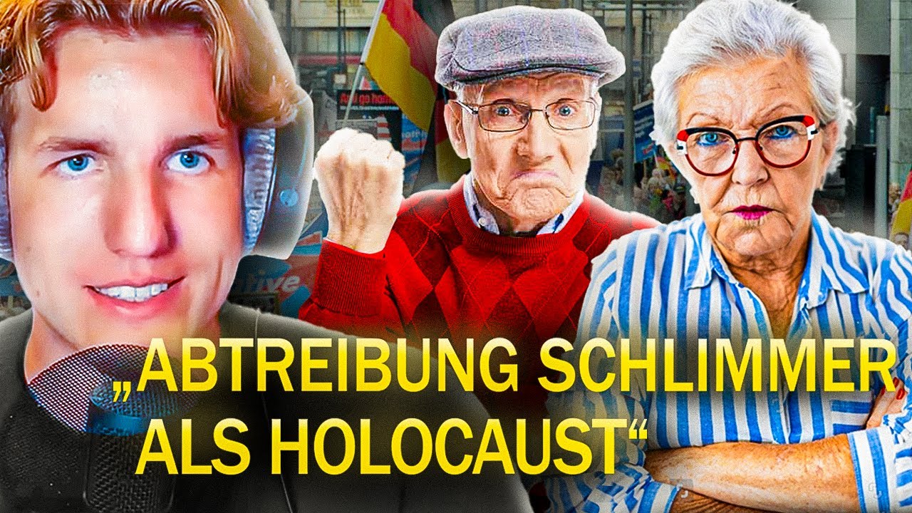Christen-Rentner wollen Frauen ABTREIBUNGEN verbieten...👹👹
