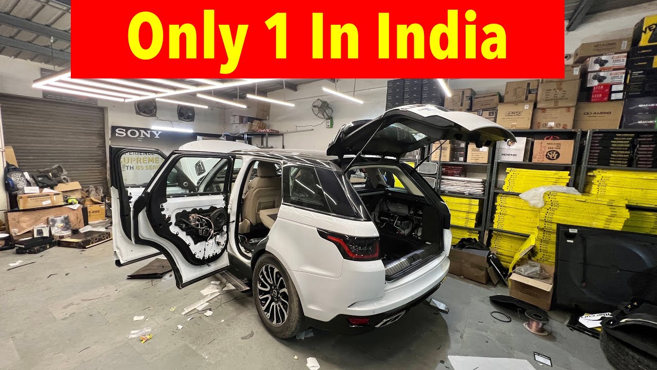 Only Range Rover Sport In India | 3 Way Audio Setup | Premium Amplifiers | High-End Installation