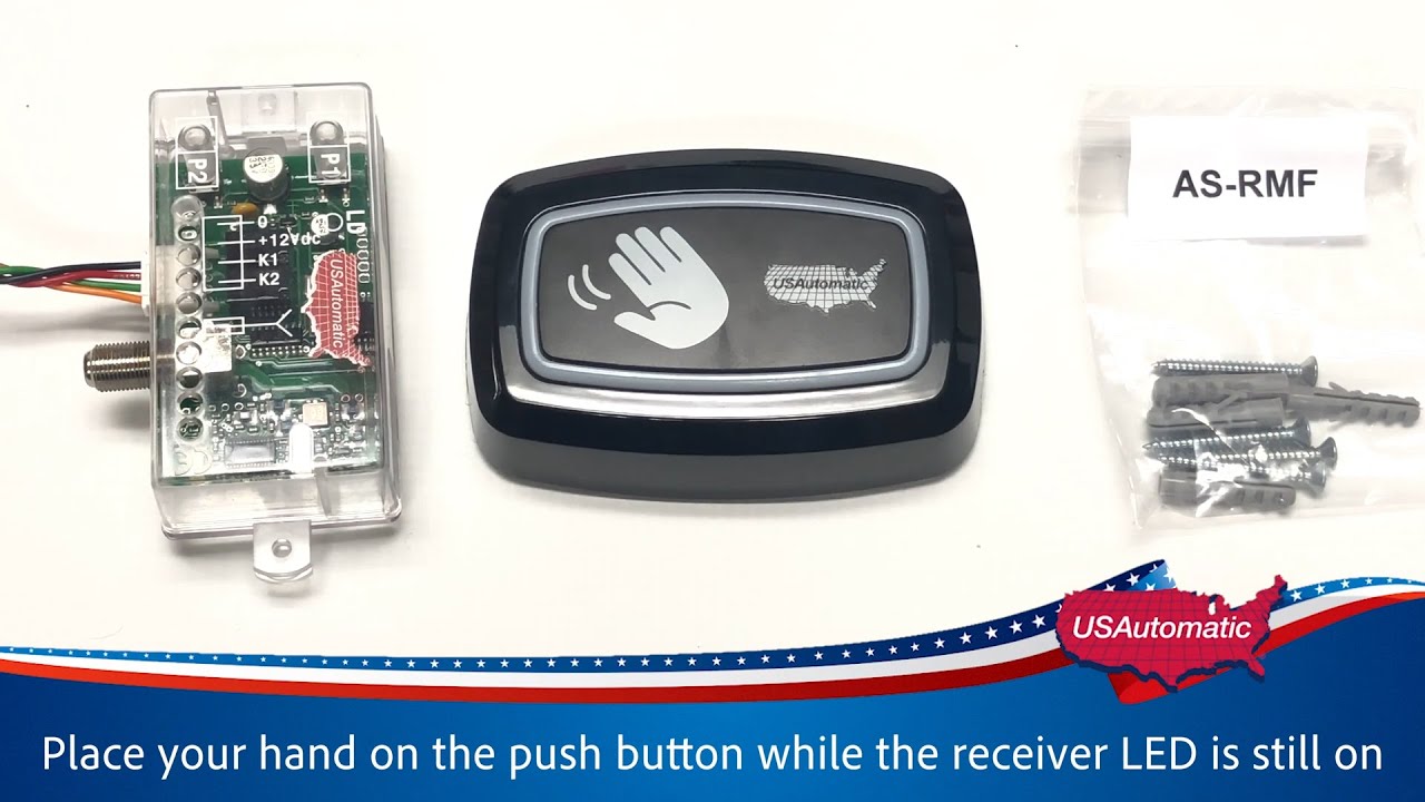 How to Program the USAutomatic Wireless Push To Operate Button &ndash; Tutorial