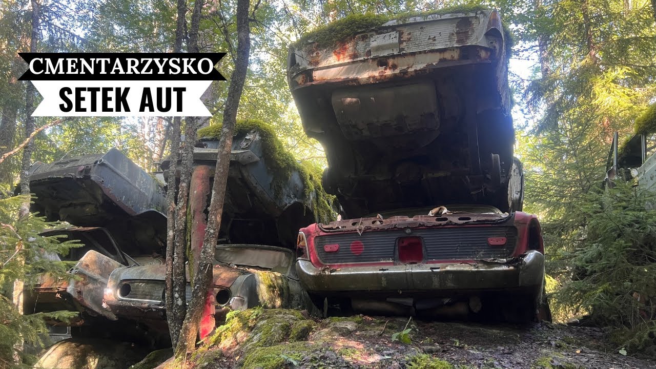 Opuszczone Setki samochodów w głębi lasu ! Cmentarzysko aut Urbex