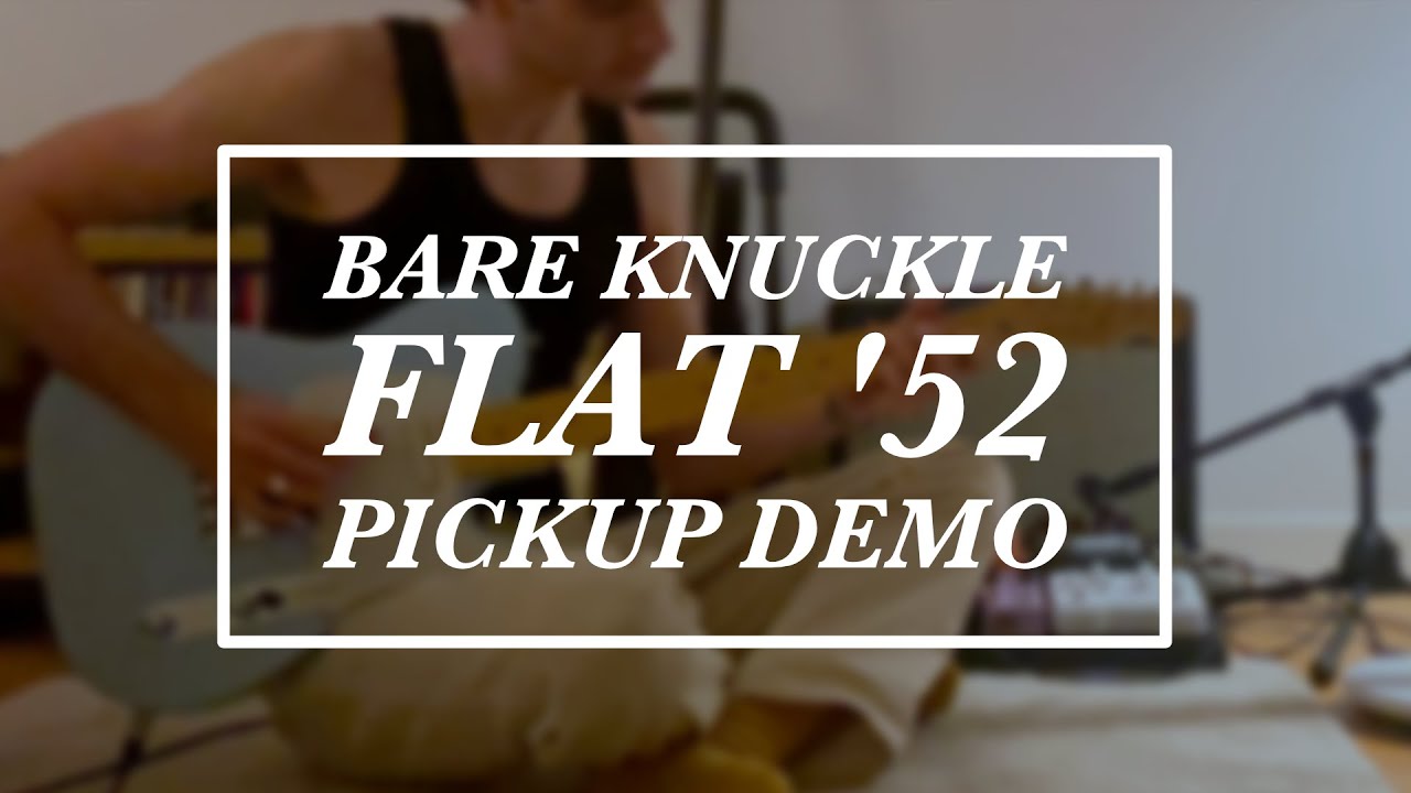 Bare Knuckle Flat '52 Pickup Demo - Fender Vintera 50's Telecaster